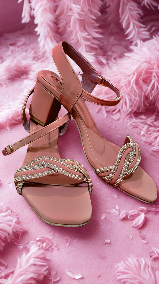 Girls High Heel Sandal Woman New Style Sandal Soft Sol Sandal High Heel 2025