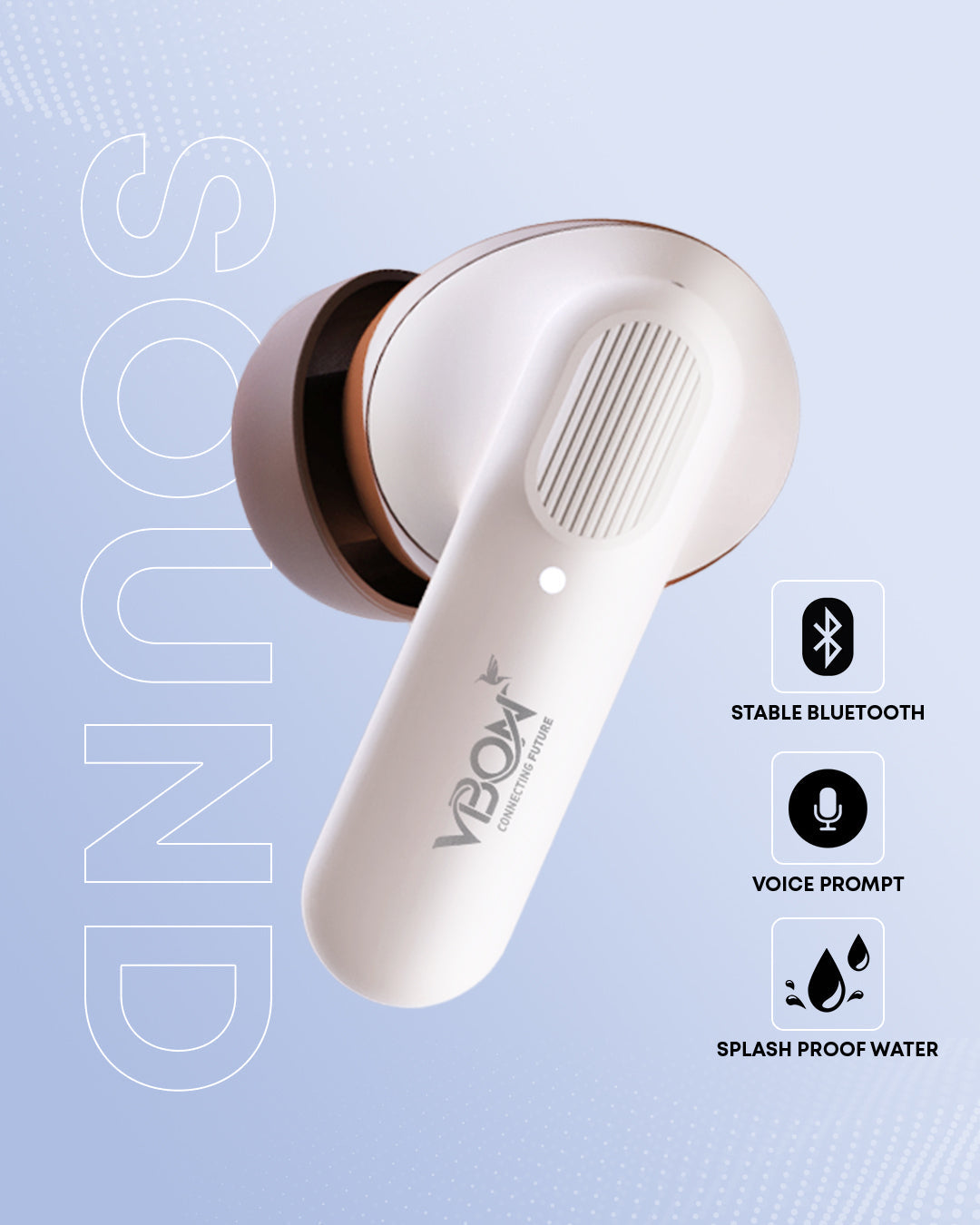 VBON ANC Earbuds – Model with Rovar V5.4 🔹 Key Features: Active Noise Cancellation (ANC): Reduces unwanted...
